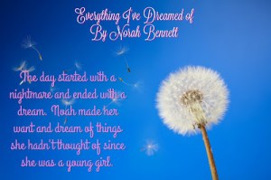 dandelion on a blue background